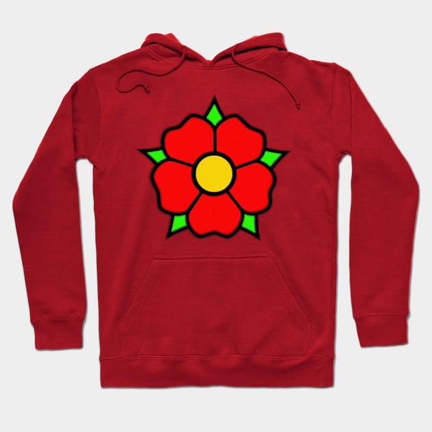 Tudor Rose Hoodie by Jonthebon